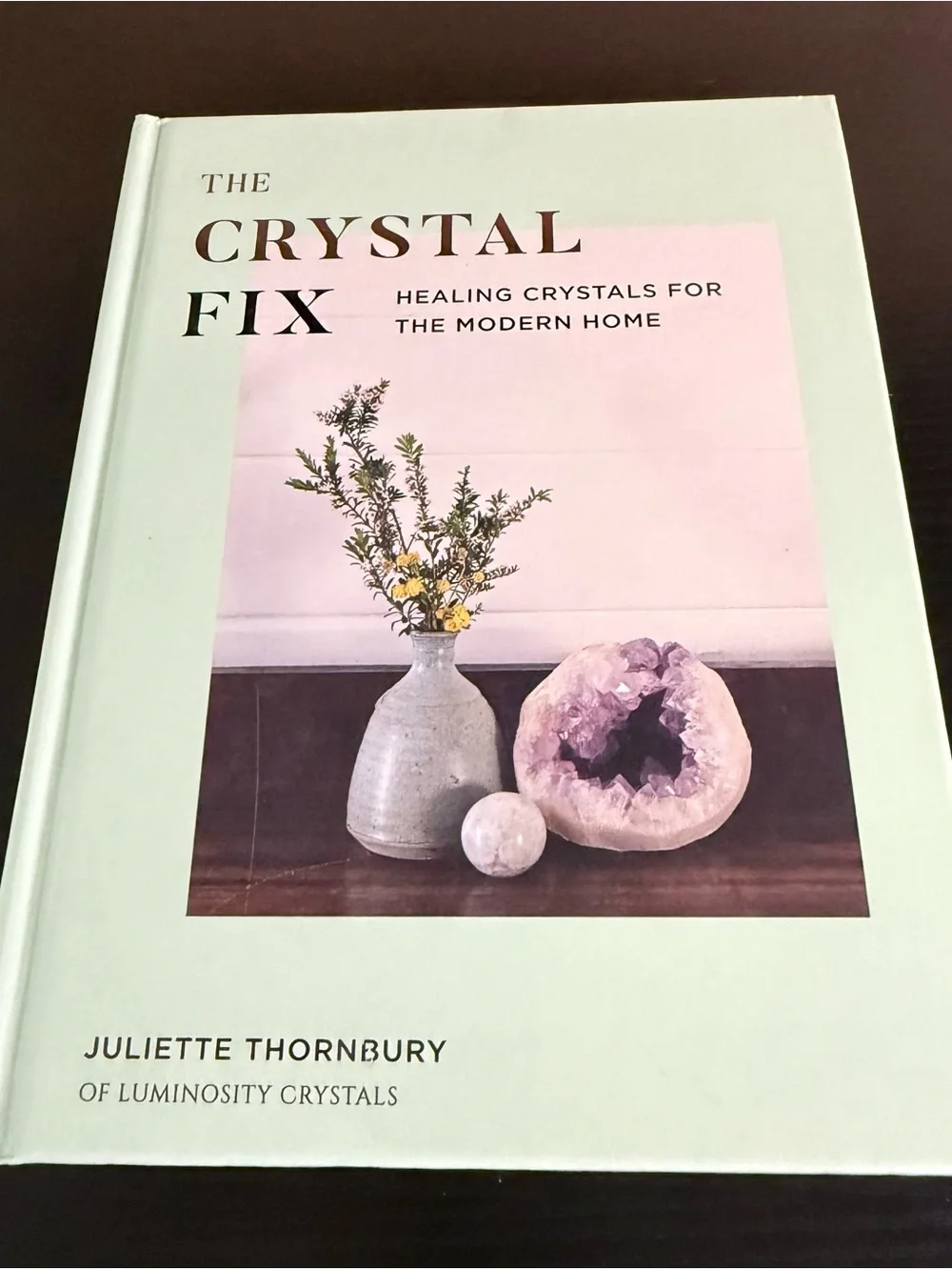 Juliette Thornbury The Crystal Fix Hardcover Illustrated Inscribed